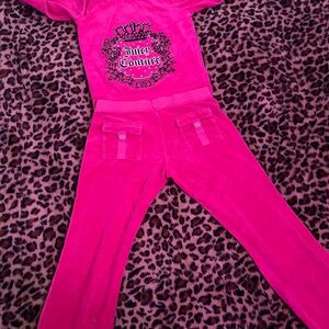 💗flawless y2k rare velour juicy couture tracksuit💗